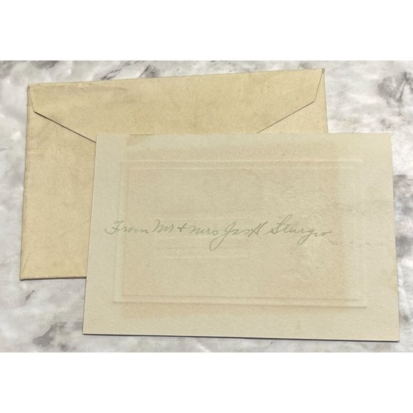 Vintage Greeting Card Merry Christmas and a Bright New Year Used Holly Leaf 1922 - Picture 4 of 6